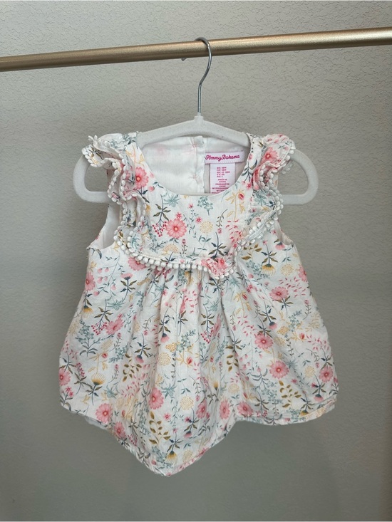 Tommy Bahama Other - Cottagecore coastal Tommy Bahama Baby Floral Dress in Pink, Yellow & White
